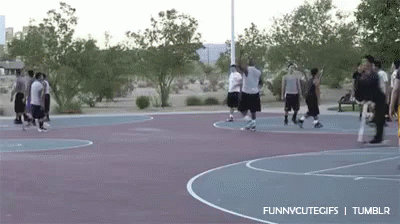 C Ya Later GIF - Scooter Park Basketball Court GIFs