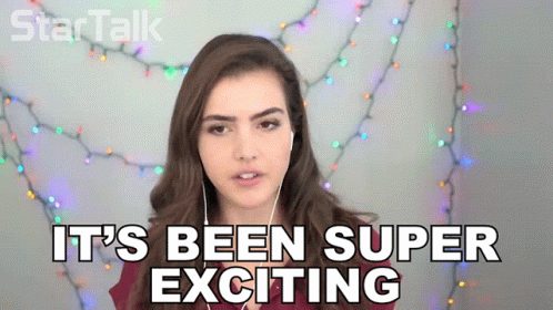 Its Been Super Exciting Alexandra Botez GIF - Its Been Super Exciting Alexandra Botez Startalk GIFs