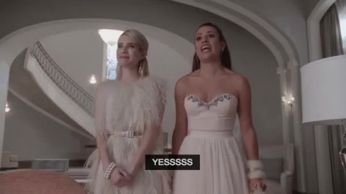 Yes Scream Queens GIF - Yes Scream Queens Emma Roberts GIFs