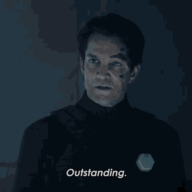 Outstanding Hugh GIF - Outstanding Hugh Star Trek Picard GIFs