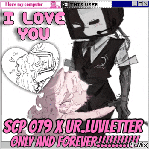 a poster that says i love you on it