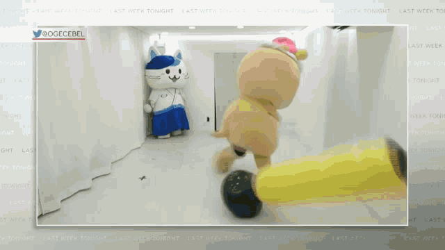 Chiitan With Friends Beat Up GIF - Chiitan With Friends Beat Up Mascot GIFs
