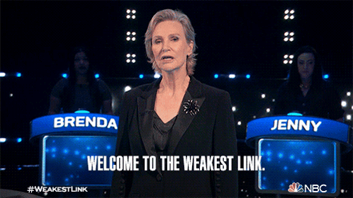 Welcome To The Weakest Link Jane Lynch GIF - Welcome To The Weakest Link Jane Lynch Weakest Link GIFs
