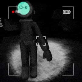a black and white video with the words rec on the top