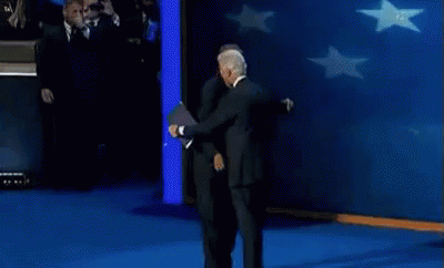 Barack And Bill Hugging - Bill Clinton GIF - Hillary Clinton Barack Obama GIFs