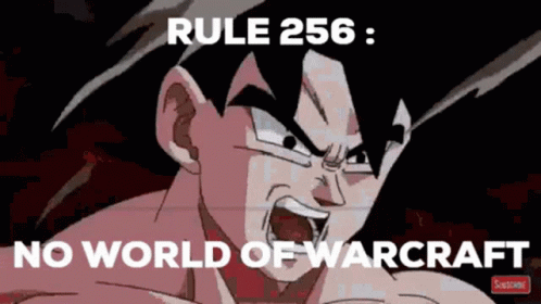 Goku Rule No Wow GIF - Goku Rule No Wow No World Of Warcraft GIFs