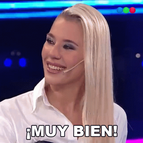 Muy Bien Lucila GIF - Muy Bien Lucila Gran Hermano GIFs