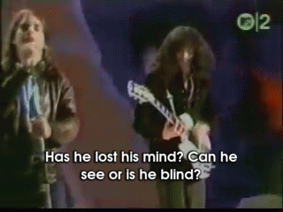 Black Sabbath- Iron Man GIF - Black Sabbath Iron Man Can He See GIFs