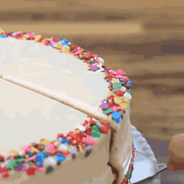 Cake Sprinkles GIF - Cake Sprinkles Dessert GIFs