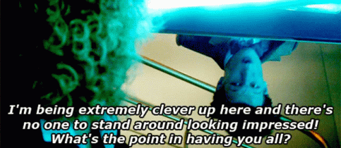 Doctor Who Im Being Extremely Clever Up Here GIF - Doctor Who Im Being Extremely Clever Up Here Upside Down GIFs