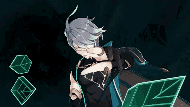 a character in a video game with a sword and a shield