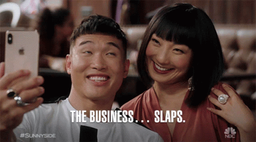 The Business Slaps Selfie GIF - The Business Slaps Selfie Slaps GIFs