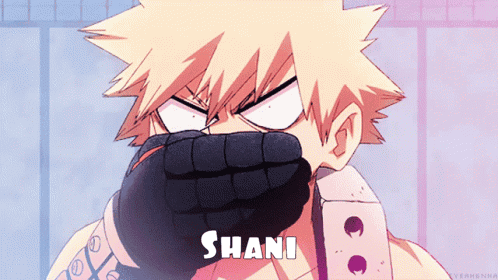 Shani Bakugo GIF - Shani Bakugo My Hero Academia GIFs