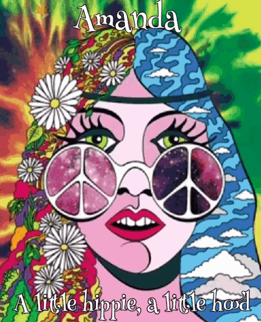 Amanda Hippie GIF
