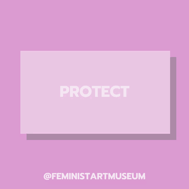 a purple background with the word protect on it