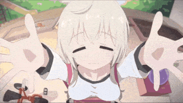 a girl in a white shirt with the number 8 on it