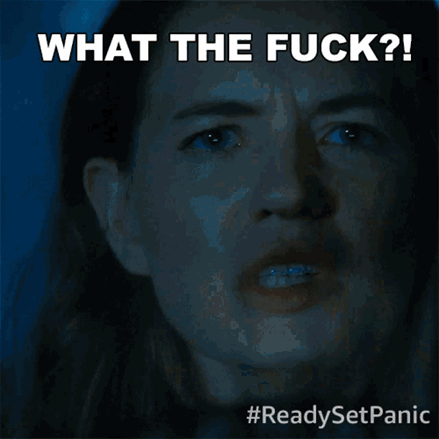 What The Fuck Heather Nill GIF - What The Fuck Heather Nill Panic GIFs