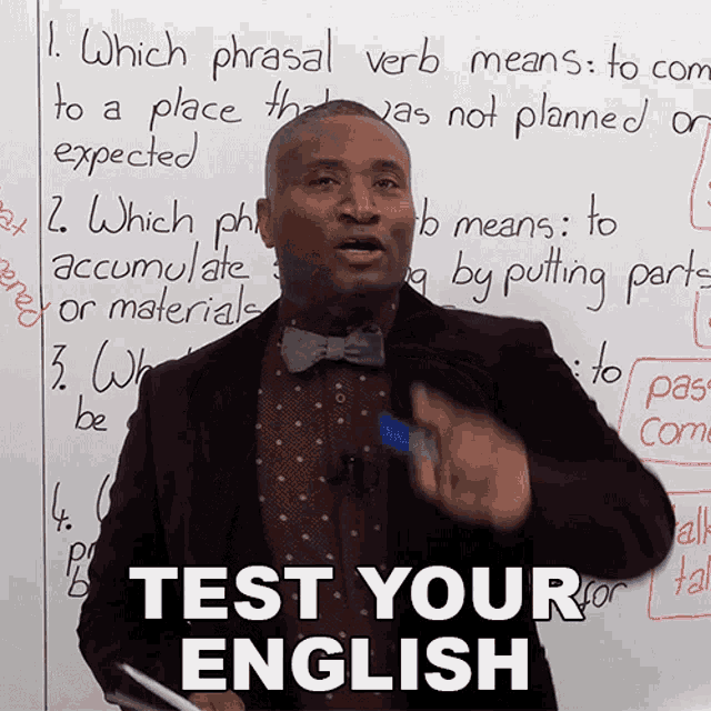 Test Your English James GIF - Test Your English James Engvid GIFs