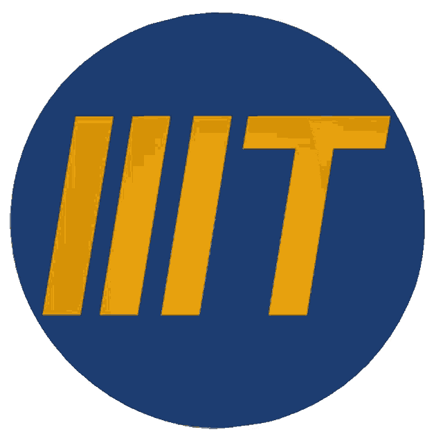 a blue and yellow circle with the letter iit in the center