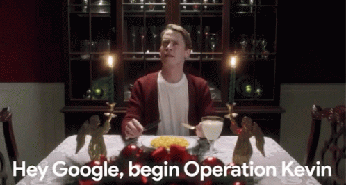 Hey Google Begin Operation Kevin Dining GIF - Hey Google Begin Operation Kevin Operation Kevin Dining GIFs