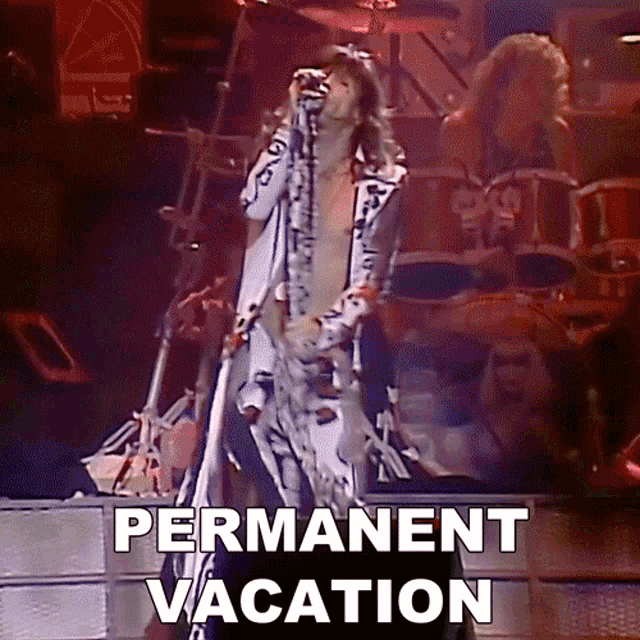 Permanent Vacation Steven Tyler GIF - Permanent Vacation Steven Tyler Aerosmith GIFs