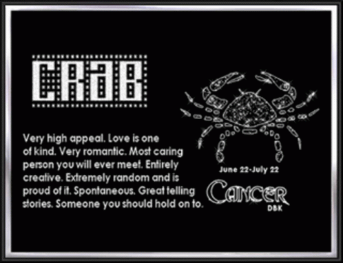 Cancer Crab GIF - Cancer Crab Zodiac Sign GIFs