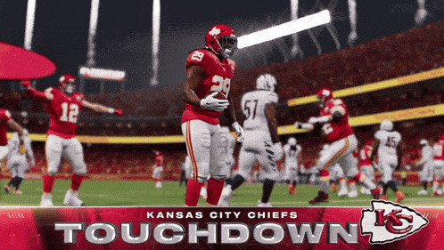 the kansas city chiefs are playing a game of touchdowns