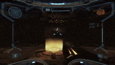 a computer generated image of a robotic arm with a glowing light coming out of it