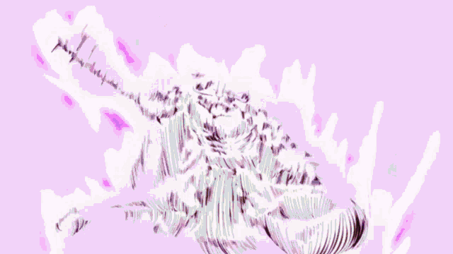 a purple background with a lot of lightning coming out of it .