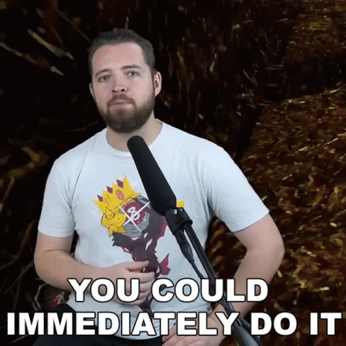 You Could Immediately Do It Bricky GIF - You Could Immediately Do It Bricky You Can Do It Right Away GIFs