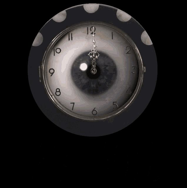 a clock that says the moon on it