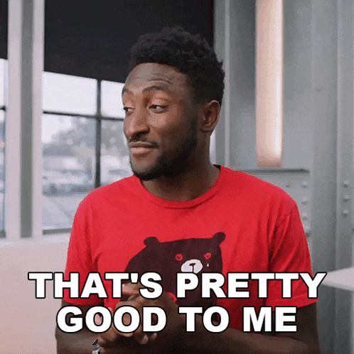 That'S Pretty Good To Me Marques Brownlee GIF - That'S Pretty Good To Me Marques Brownlee Works For Me GIFs