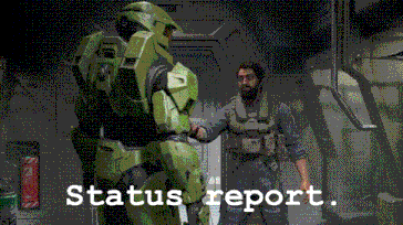 Status Report Halo GIF - Status Report Status Halo GIFs