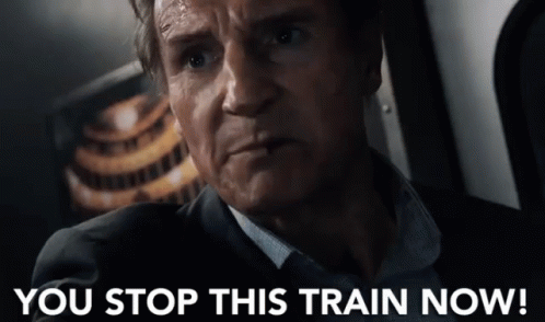 The Commuter Liam Neeson GIF - The Commuter Liam Neeson Stop This Train GIFs