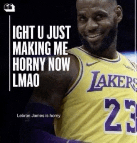lebron james is wearing a yellow lakers jersey with the number 23 on it