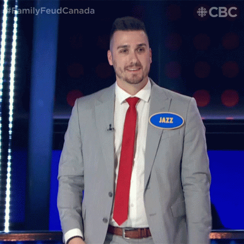 Just Arrived Family Feud Canada GIF - Just Arrived Family Feud Canada Im Here GIFs