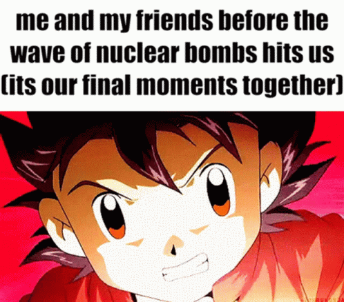 Me And My Friends Before The Nuclear Bombs Hits Us Nuke Bomb Cat Petting GIF - Me And My Friends Before The Nuclear Bombs Hits Us Nuke Bomb Cat Petting Digimon GIFs