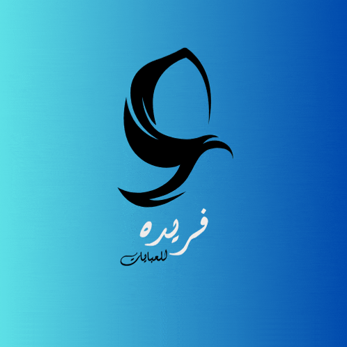 a blue background with a bird and the letter o on it
