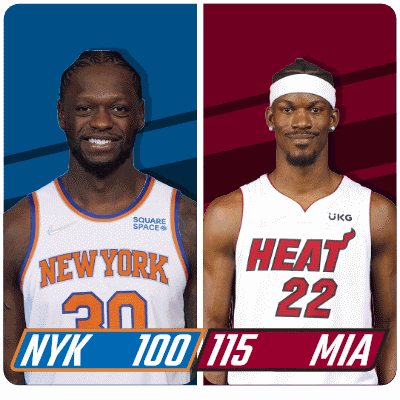 New York Knicks (100) Vs. Miami Heat (115) Post Game GIF - Nba Basketball Nba 2021 GIFs