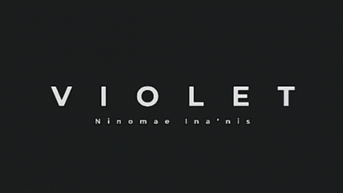 Ina Nis Violet GIF - Ina Nis Violet Ninomae GIFs