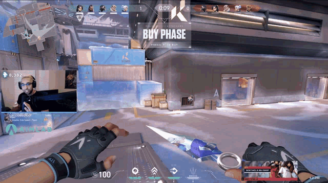 a video game is being played and the buy phase is displayed on the screen