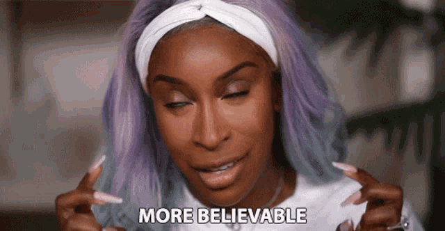More Believable Jackie Aina GIF - More Believable Jackie Aina Untrusted GIFs
