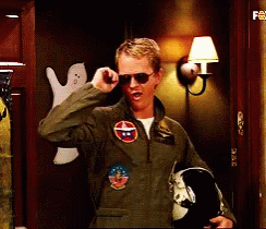 Barney Stinson Top Gun GIF - Barney Stinson Top Gun Swag GIFs