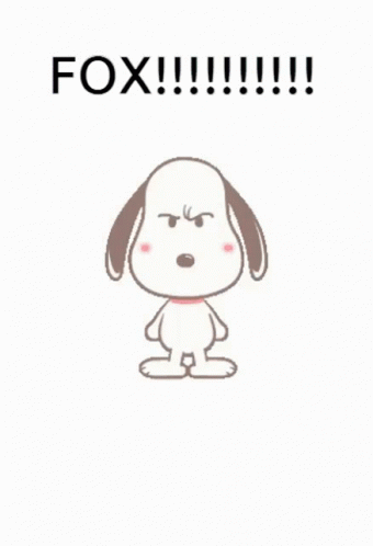 Angry Snoopy Snoopy GIF - Angry Snoopy Snoopy Fox GIFs