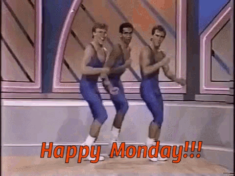 Happy Monday Aerobics GIF
