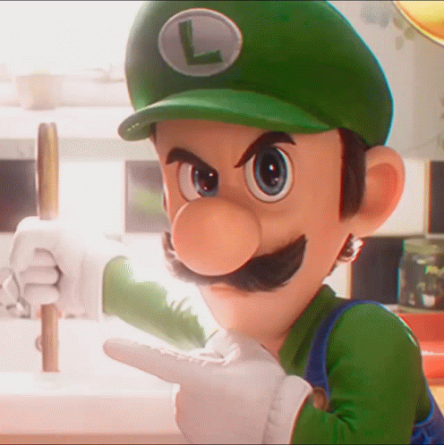 Luigi Super Mario GIF - Luigi Super Mario Plumber GIFs