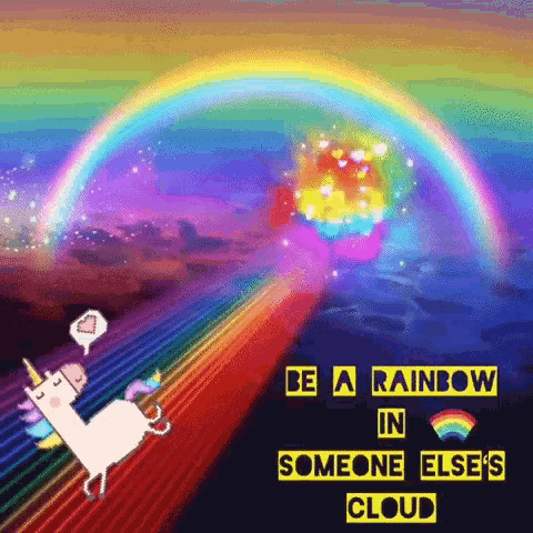 Rainbow Unicorn GIF - Rainbow Unicorn Colorful GIFs