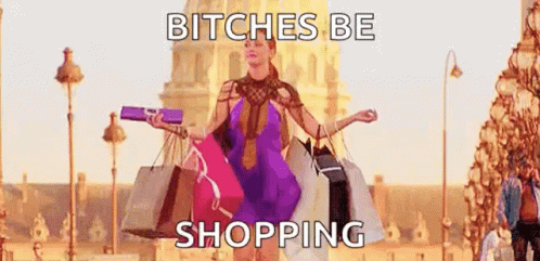 Shopping Own The World GIF - Shopping Own The World Flawless GIFs