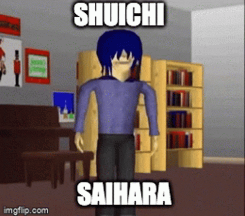 Shuichi Shuichi Saihara GIF - Shuichi Shuichi Saihara Danganronpa Mmd GIFs