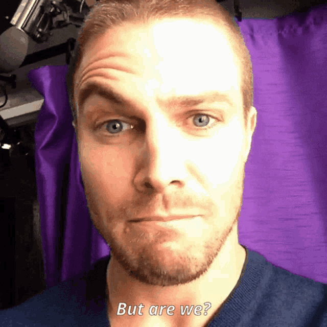 Stephen Amell But Are We GIF - Stephen Amell But Are We Us GIFs